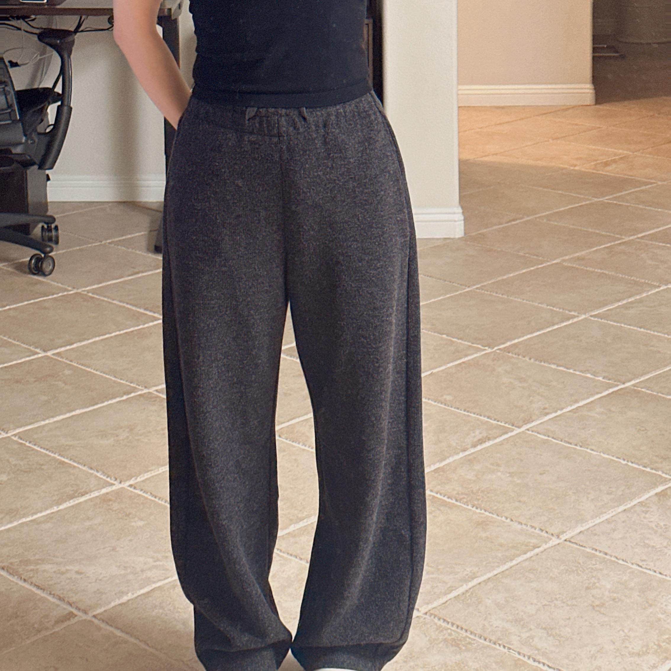 小晖诱货 新款宽松显瘦阔腿裤女韩版运动裤直筒裤拖地针织裤女,女装/女士精品,休闲裤,淘宝优惠券,粉丝福利购,淘宝优惠卷