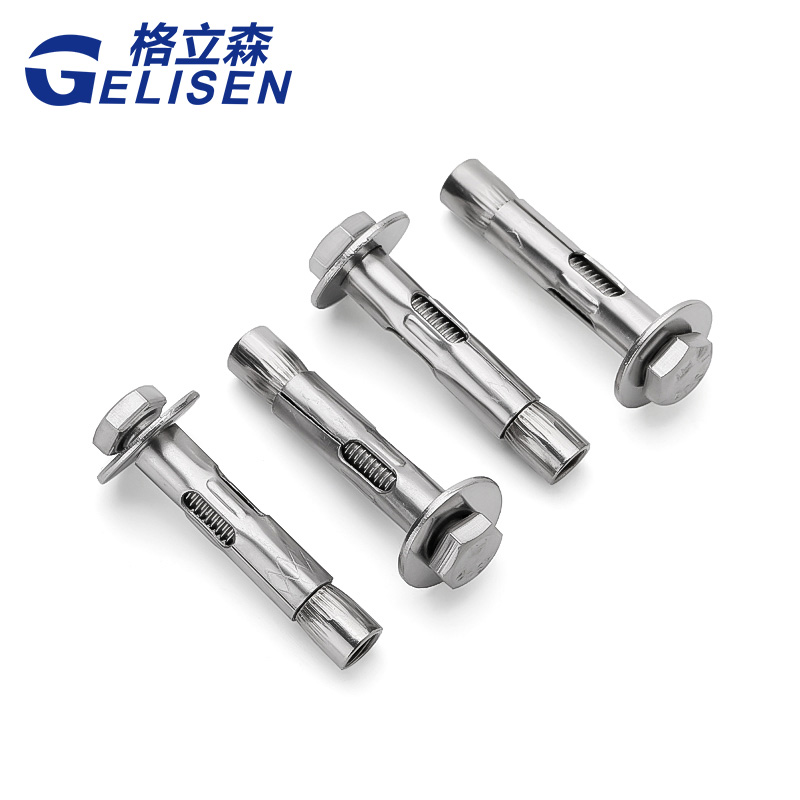 304不锈钢外六角膨胀螺丝加长