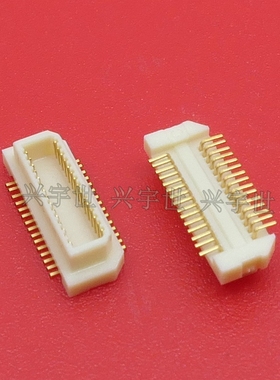 AXK630347YG 0.5mm间距30pin板对板公座连接器原装现货供应