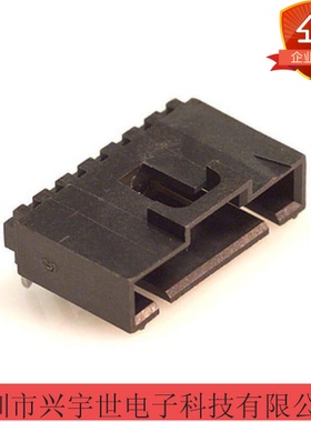 70553-0006 0705530006 7pin2.54mm间距单排90度弯针接插件