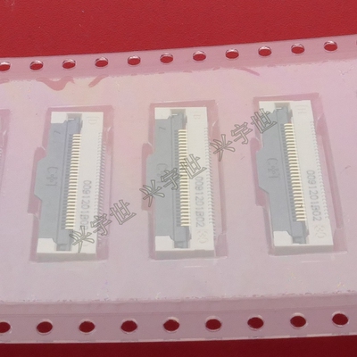 F05035FA030M1WL 0.5mm间距30pin单排FPC翻盖连接器原装供应