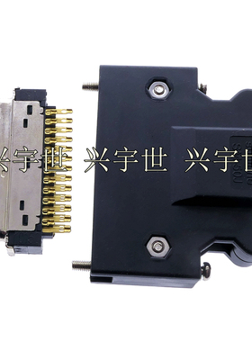 SM-50J 伺服插头连接器现货供应SM50J MR-J3CN1 SCSI-50P