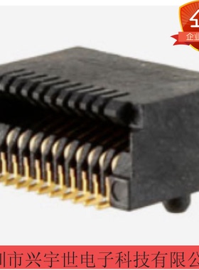 1888247-1 SFP光纤模块座20pin双排0.8mm间距 原装连接器现货供应