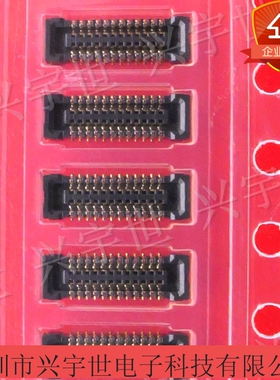 BM20WC(0.8)-24DS-0.4V(51) 0.4mm间距24pin板对板母座连接器内联
