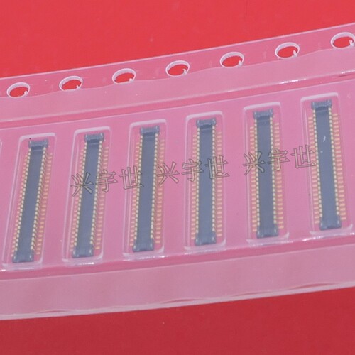 AXE650124 进口原装现货0.4mm间距 50Pin公座连接器 接插件