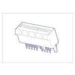 10018784-10200TLF 36pin通孔2排1.0mm间距FCI连接器全新供应