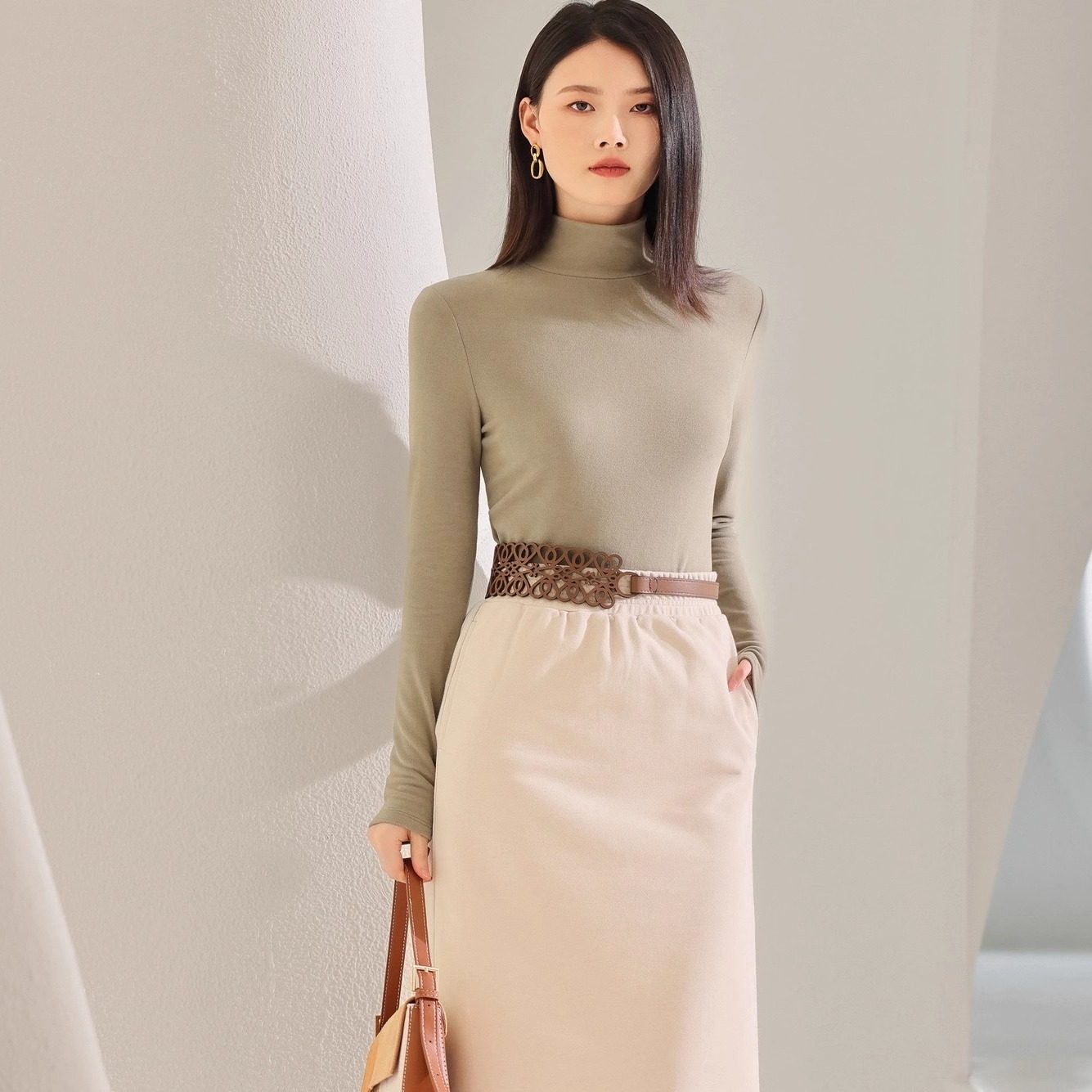 2025秋冬新款自发热半高领打底衫女修身显瘦内搭长袖针织衫上衣,女装/女士精品,毛针织衫,淘宝优惠券,粉丝福利购,淘宝优惠卷