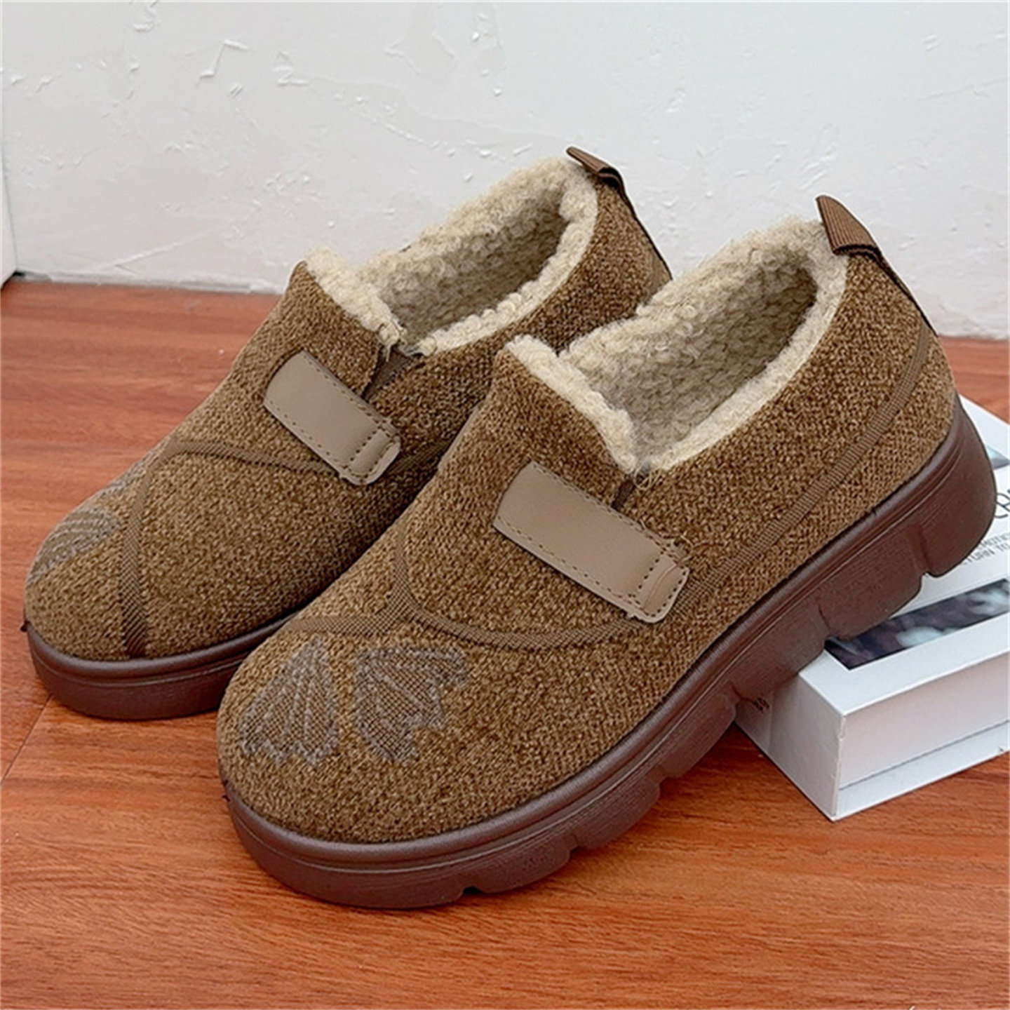 冬季平底老北京布鞋新款女棉鞋厚底加绒保暖棉靴中老年休闲妈妈鞋,女鞋,棉鞋,淘宝优惠券,粉丝福利购,淘宝优惠卷