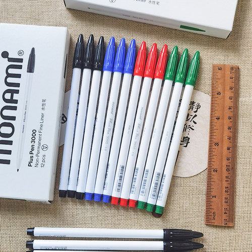 韩国monami慕娜美3000纤维手帐笔