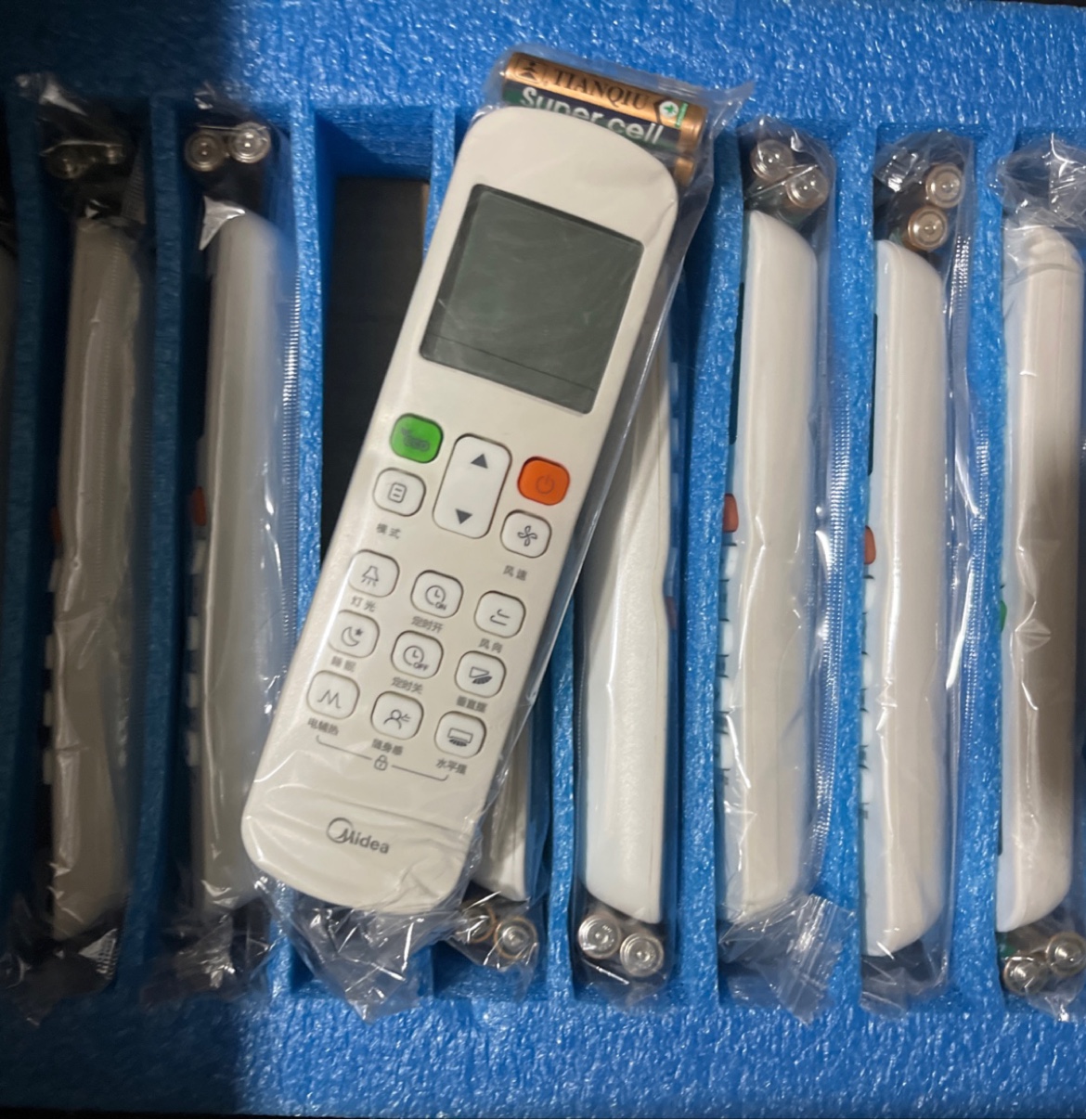 原装全新通用Midea美的中央空调遥控器Midea风管机多联机遥控