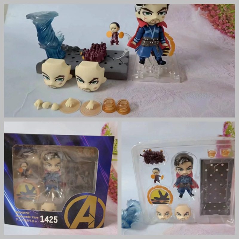 复仇者联盟 无限战争 1425# 奇异博士 豪华版 q版粘土人 盒装手办