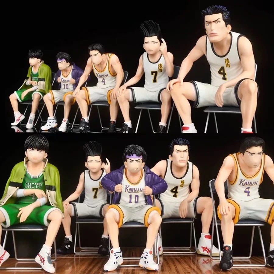 灌篮高手 gk 5款 湘北 陵南 翔阳 海南队球员摆件模型盒装q版手办