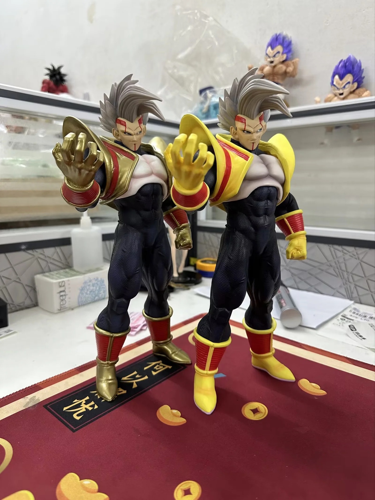 七龙珠 赛亚人 boss人形贝比 gt 初代 站姿 模型 盒装手办