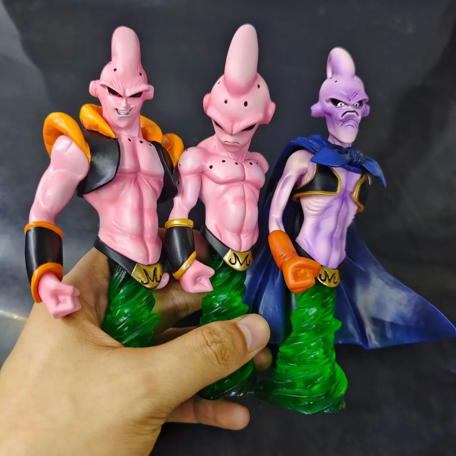 七龙珠赛亚人 悟天克斯布欧 瘦布欧 魔人布欧 胸像 摆件 盒装手办