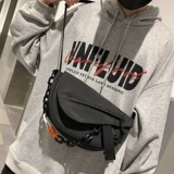 Tide, сумка через плечо, японский рюкзак, цепь, модная трендовая сумка на одно плечо