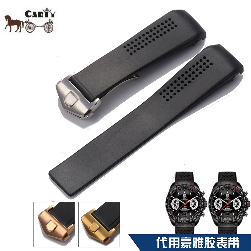 适用豪雅TAG Heuer泰格卡莱拉系列22mm