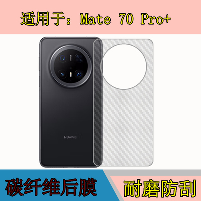 碳纤维后贴软膜，透明带条纹