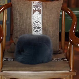 筒子帽子冬季（青灰色）皮毛女秋冬帽子