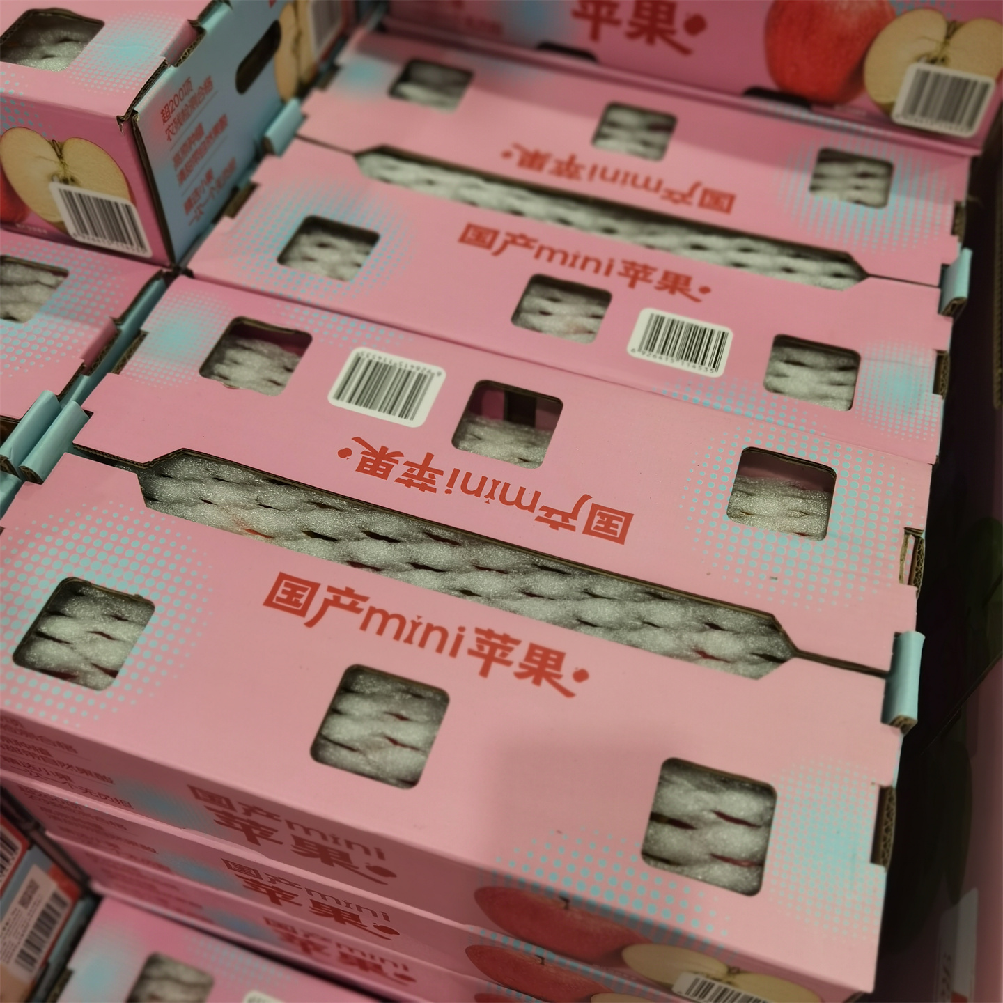山姆代购MINI小苹果2.2kg礼盒装