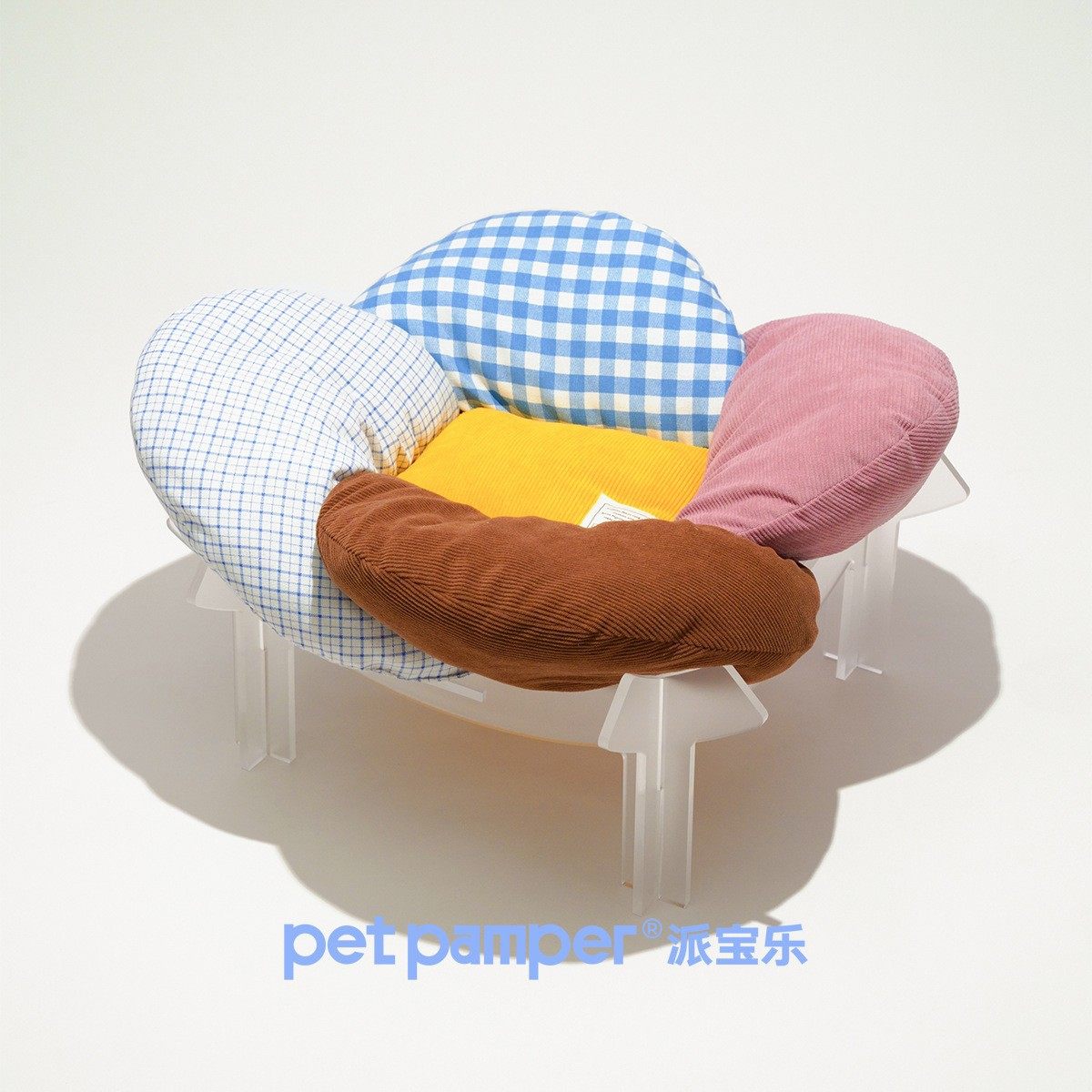 PETPAMPER花瓣宠物窝垫子亚克力猫窝小型犬窝猫床透气猫窝垫,宠物/宠物食品及用品,猫笼子/猫别墅,淘宝优惠券,粉丝福利购,淘宝优惠卷