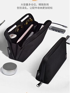 wiwu数码配件收纳包Mac电脑电源适配器充电器数据线鼠标充电宝包