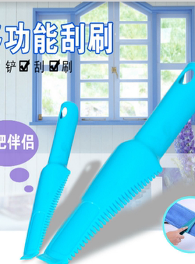 刮刀拖把扫把刮板垃圾铲刮水器拖把刮板硅胶刷扫把一拖净刮水神器