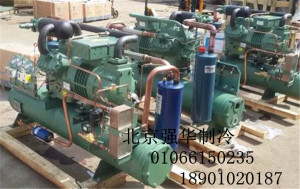 双级制冷压缩机S4N-8.2 Y 8P匹超低温速冻库压缩机组