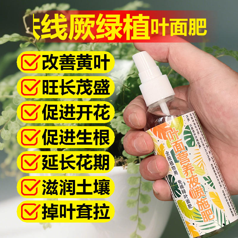 铁线厥绿植专用肥料水溶化肥盆栽植物水培土培养殖营养液小苗肥料