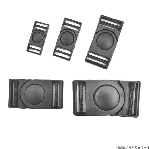 塑胶卡扣黑色调节扣行李箱对扣