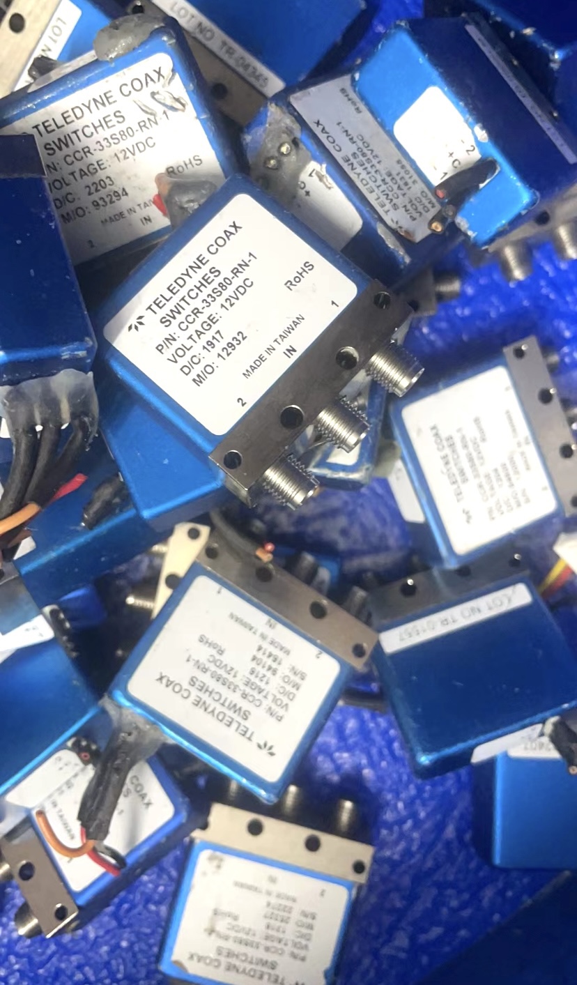 TELEDYNE CCR-33S80-RN-1射频微波开关現貨拆机