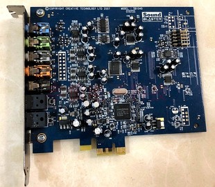 PCI 7.1内置带光纤声卡 SB1040 创新