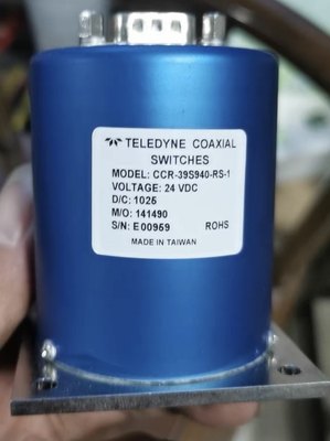 TELEDYNE CCR-39S940-RS-1 DC24V  SMA射频微波同轴开关议价为准