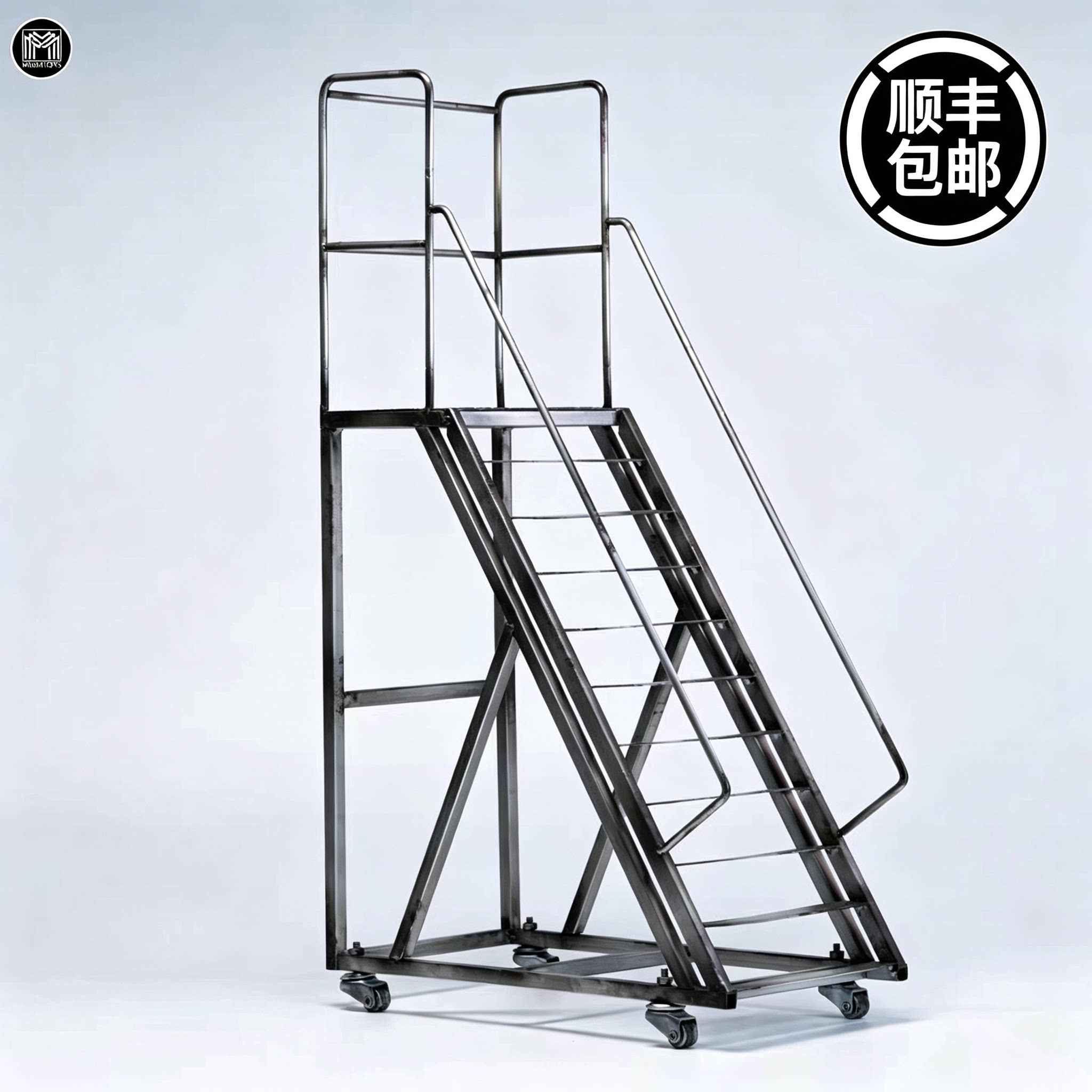MMMTOYS1/6移动工装梯台办地台