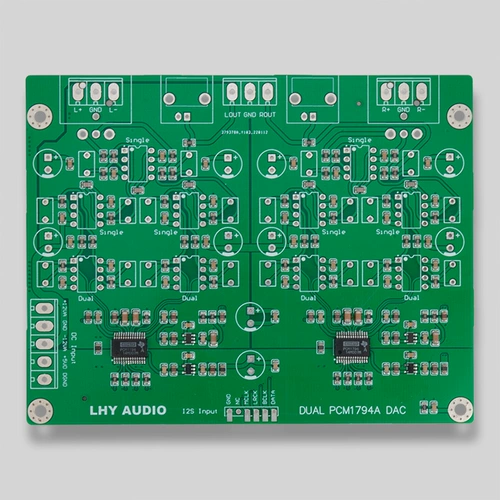 Двойная плата декодера PCM1794A x2 ЦАП, комплект USB-коаксиального декодера, 24 бит, 192 К