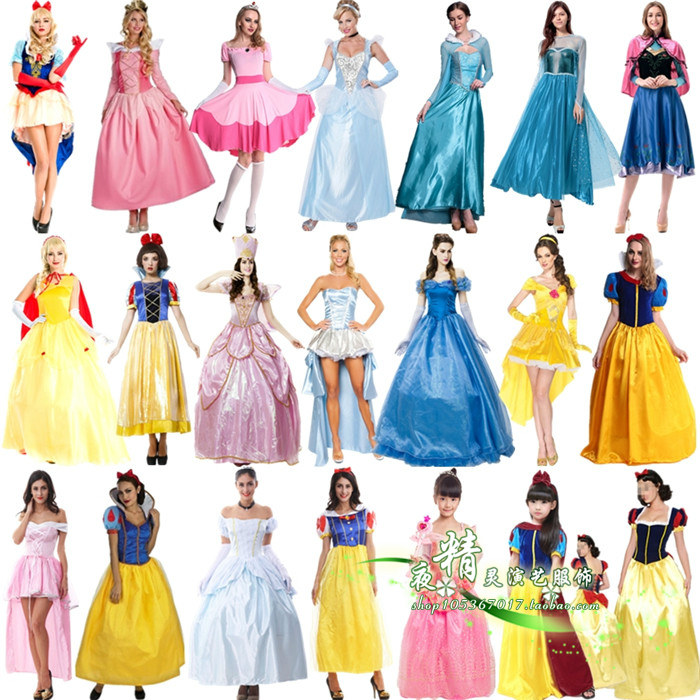 Halloween clothing adult children Love Los Snow White Cinderella Isabel Anna perform Evening dressin the Play mode/Anime/Periphery/cos/Board games , Meet/Magic Supplies , Gathering tools/Decoration , Apparel  category - from Buy2taobao.com to provide professional Taobao agent buy service