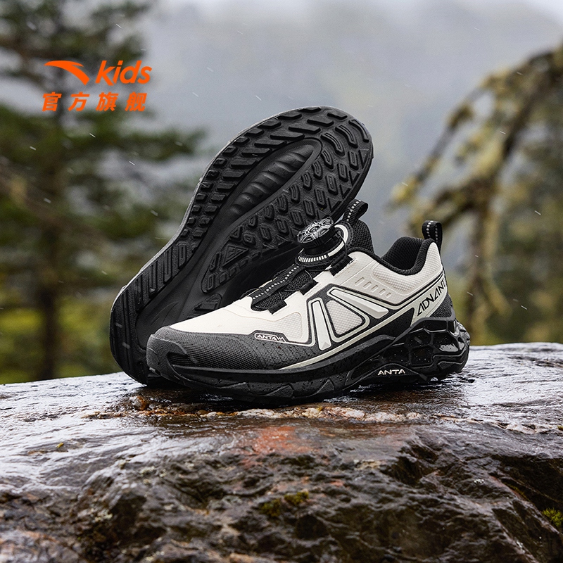 安踏儿童女大童户外越野跑鞋