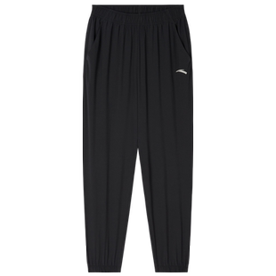 安踏儿童装男童加绒裤子一体绒秋冬款2026冬季新款卫裤长裤运动裤