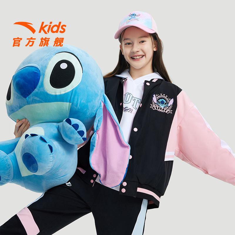 安踏儿童厚双面穿外套