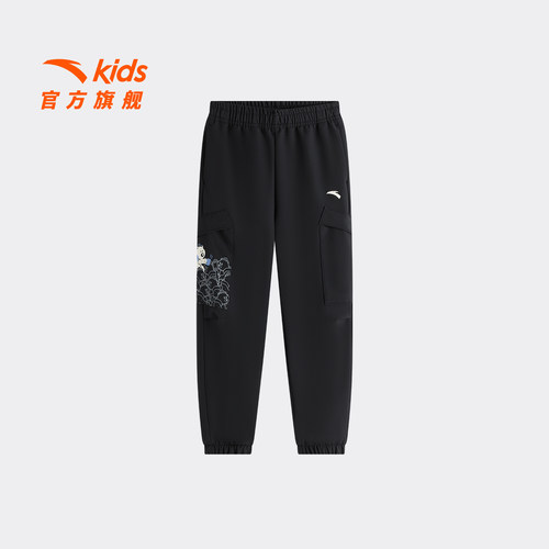 安踏儿童男小童运动长裤