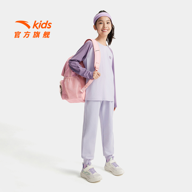 安踏儿童男女大童双肩背包