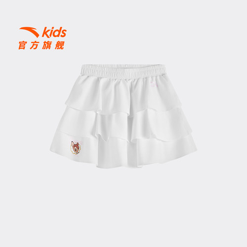 安踏儿童女小童运动短裙