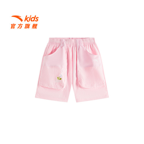 安踏儿童女小童休闲裙裤