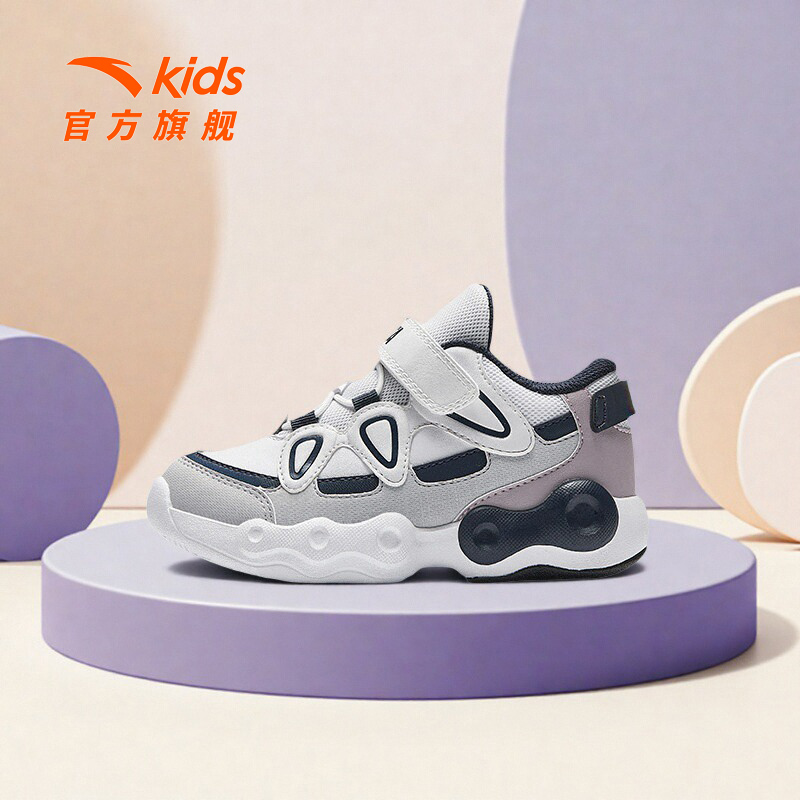 安踏儿童男小童篮球鞋