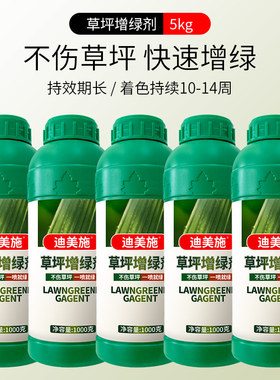 草坪增绿剂足球场人造草皮绿地绿化带景观急救变绿色专用染色剂