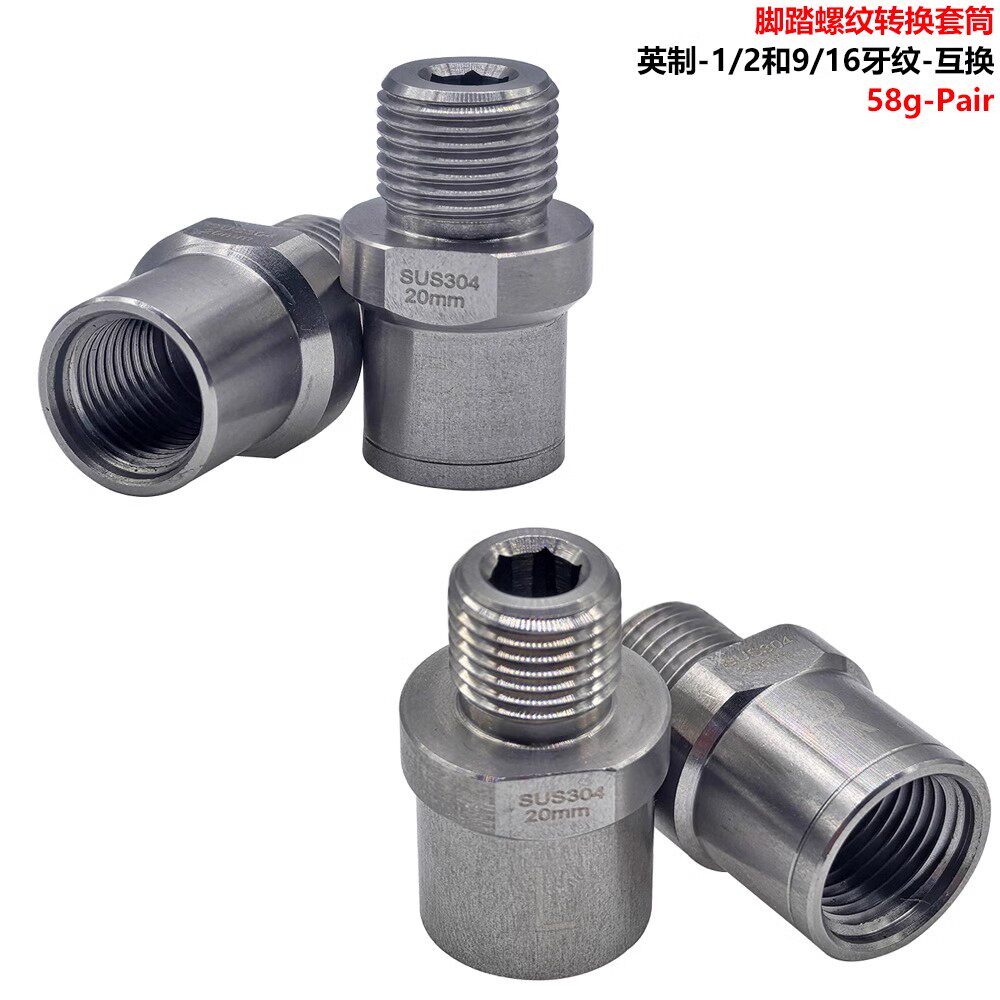 自行车脚踏牙纹转换套