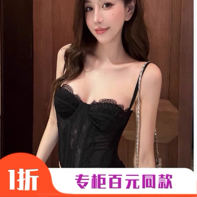显瘦短款鱼骨上衣外穿吊带背心
