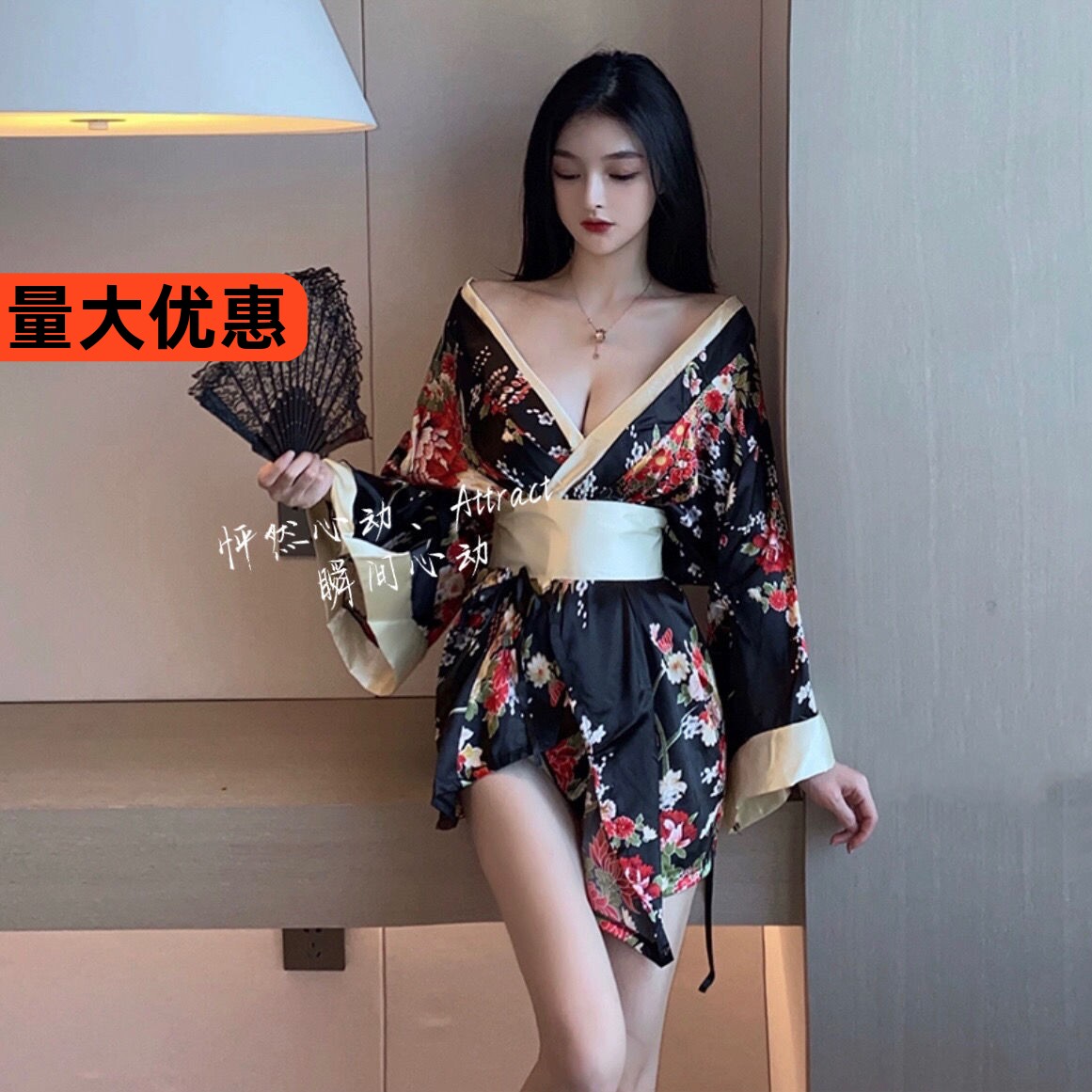 昭和艺伎和服80-160斤改良性感