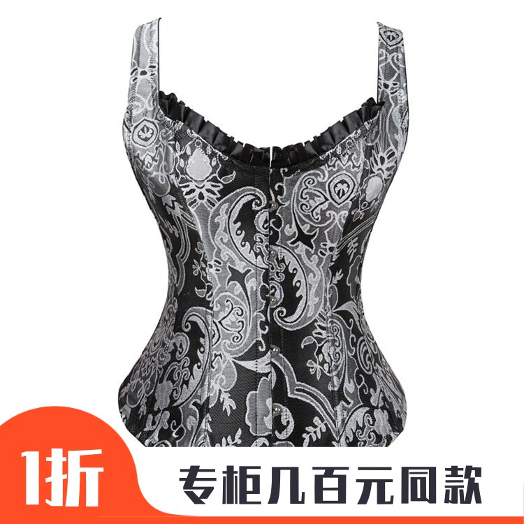 束腰美体宫廷塑身衣corset