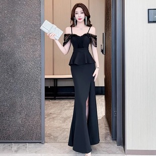 2026秋冬最新款沐足KTV桑拿女装裙收腰性感修身显瘦工作服足浴