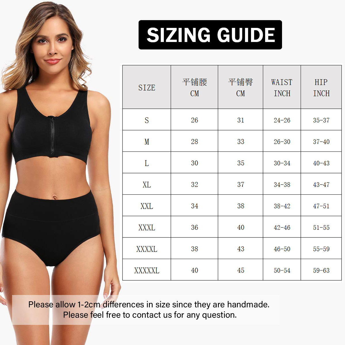 Women's Cotton Underwear High Waisted Coverage Briefs 4 Pack